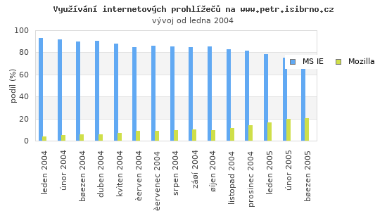 Audit prohle nvtvnk prezentace na www.petr.isibrno.cz od ledna 2004